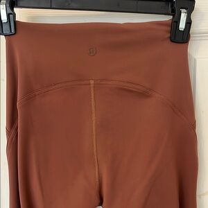 Lululemon Brown High-Waisted Leggings